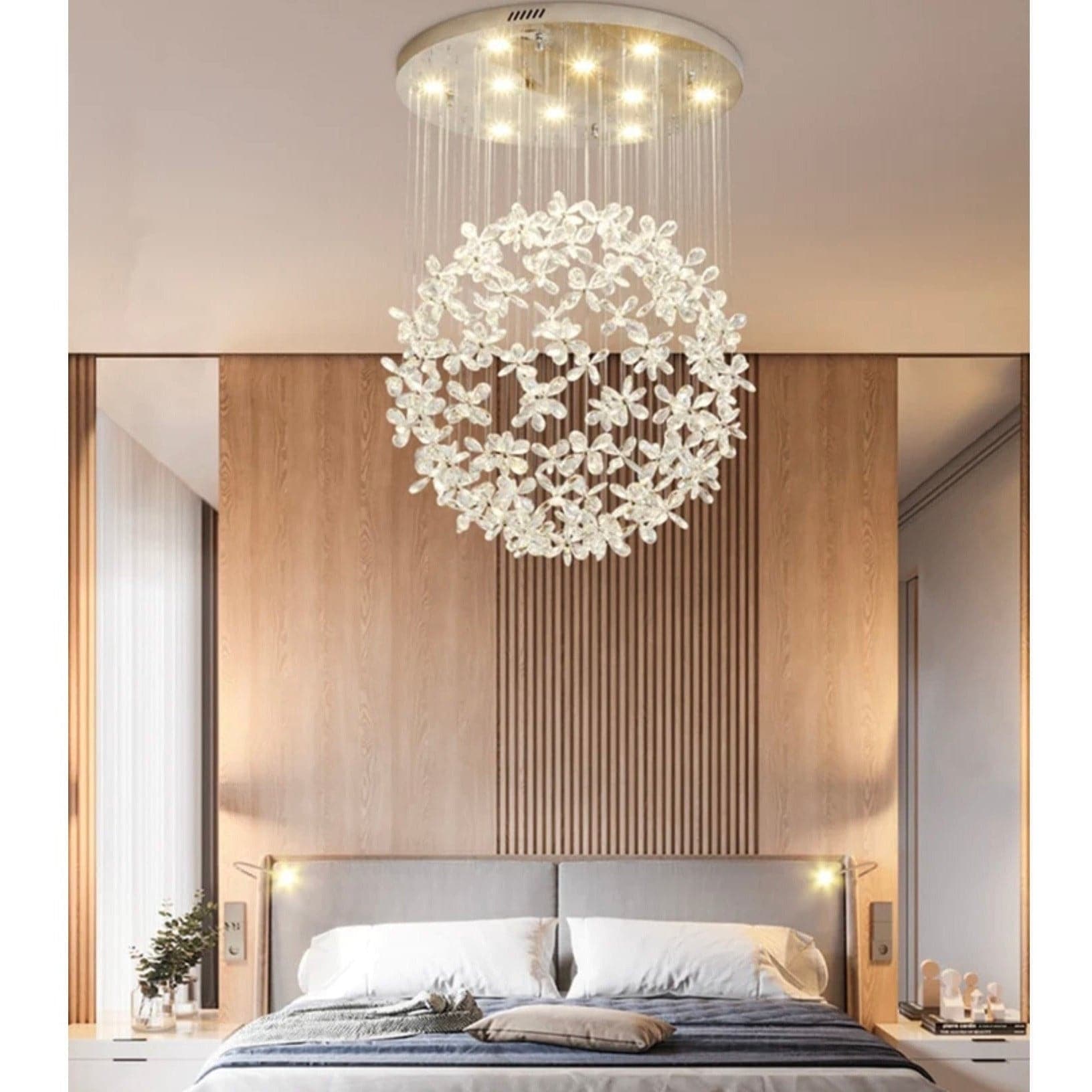 Luxury Crystal Butterfly Ceiling Chandelier - HER Home Design Boutique